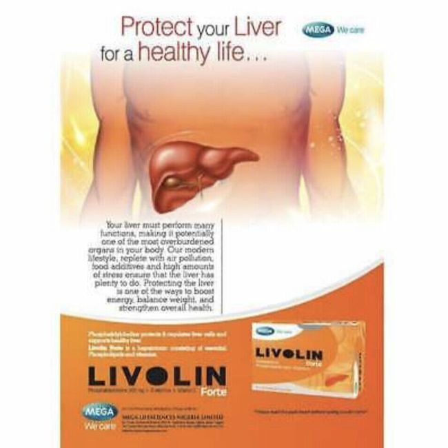 4 X Livolin Forte 50'S Liver Cleanse Detox Vitamin Supplement - Free  Shipping