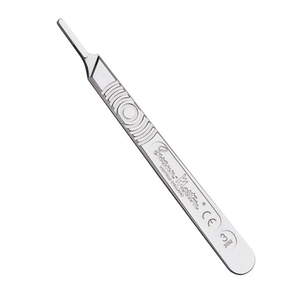 Swann Morton Standard Scalpel Handles, No.3 No.3L, No.4, No.4L, No.5B, No.7, No.9, No.B3, No.B3L, Made in UK (No.3)