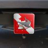 GRAPHICS & MORE Angry Shark Scuba Diving Flag Diver Tow Trailer Hitch Cover Plug Insert 2"