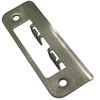 Satin Stainless Fully Lipped Strike Plate 120mm Long for Door Frames