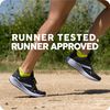 Balega Hidden Comfort No-Show Running Socks for Men and Women (1 Pair), Charcoal, Large
