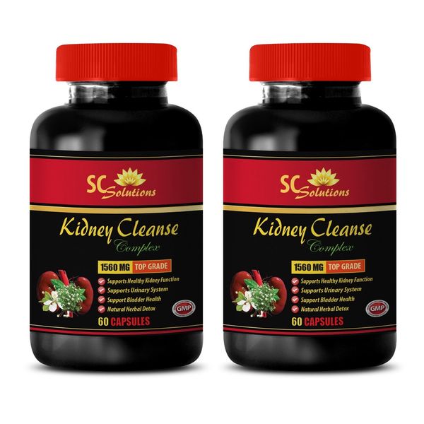 Antiaging pills - KIDNEY CLEANSE COMPLEX - cinnamon - 2 Bottles