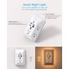 Outlet Extender with Night Light,  Multi Plug Outlet, USB Wall Charger Surge Pro