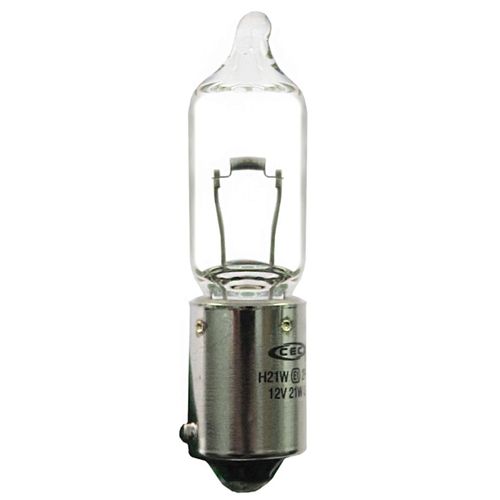 CEC Industries, Ltd. 64136 (H21W) Clear White Halogen Bulb