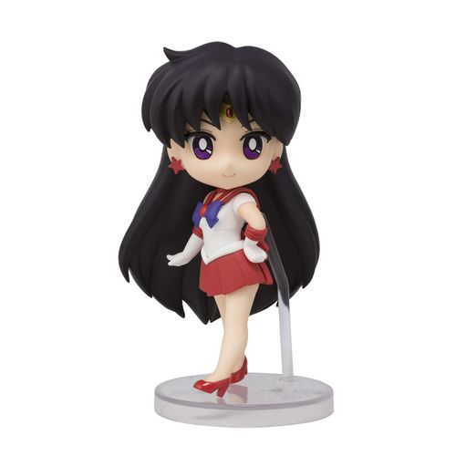 Figuarts mini Sailor Moon Sailor Mars, Approx. 3.5 inches (90 mm), PVC & ABS, Pre-painted Action Figure