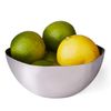 "Elegance, 6"" Organic Shape Bowl, 6"", Silver" (72186)