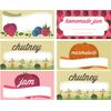 500 Jam & Preserve Adhesive Labels, Five Designs