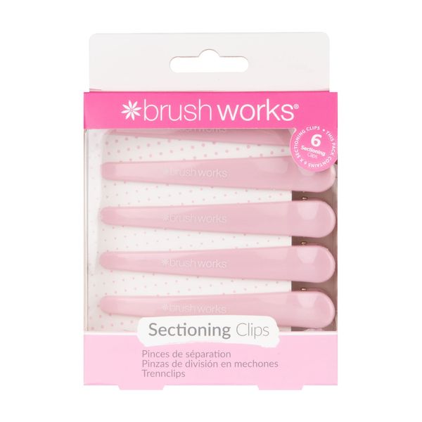 Brushworks Sectioning Clips (Pack of 6)