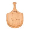 Bamboo Pizza Peel Paddle and Cutting Board with Handle (Extra Large Size)