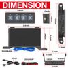 4 Gang Wireless Switch Panel Circuit Control Box 12VFor Dodge Ram 1500 2500 3500
