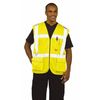 Hi Viz Executive Vis High Visibility Vest With Pockets Medium Yellow