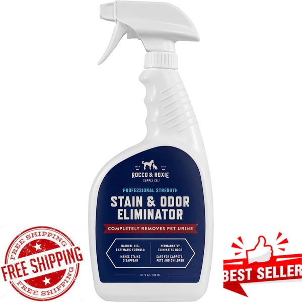 Stain & Odor Eliminator for Strong Odor, 32oz Enzyme Pet Home Odor Eliminator