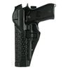 BLACKHAWK SERPA Level 3 Auto Lock Duty Basketweave Finish Holster, Size 00, Right Hand, (Glock 17/19/22/23/31/32 ), Black