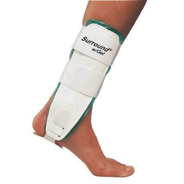 DJO 79-97865 PROCARE Surround Gel Ankle Brace, Medium, Height 9"