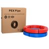 EFIELD 1/2" Pex Pipe, 2 RollsX50ft (100ft)  Red &Blue For Potable,Hot/Cold Water