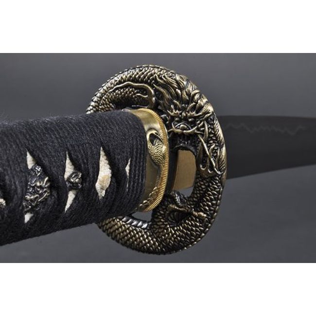 Fully Handmade Practical Dragon Japanese Samurai Katana & Wakizashi Swords #697-98