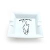 Ceramic Ashtray Nice Butt, Gift for smoker who loves cats