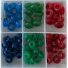 150pc Multi-Color Rubber Grommet Assortment Kit MCRG150