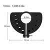 Drill Bit Sharpener for All Bits - Drill Bit Grinding Attachment, Power Drill Bit Sharpeners, Multi-specification Drill Bit Grinding, Giant Blade Angle Grinder for Grinding Drill Bits (Black)