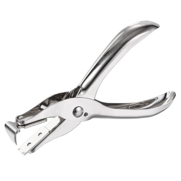 sourcing map Staple Remover Tools, Heavy Hand Staplers Removal Pin Puller for Office Home, Silver