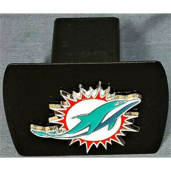 Miami Dolphins Trailer Hitch Cover