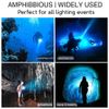 Powerful 90000LM LED Diving Flashlight Rechargeable Underwater Tactical Torch