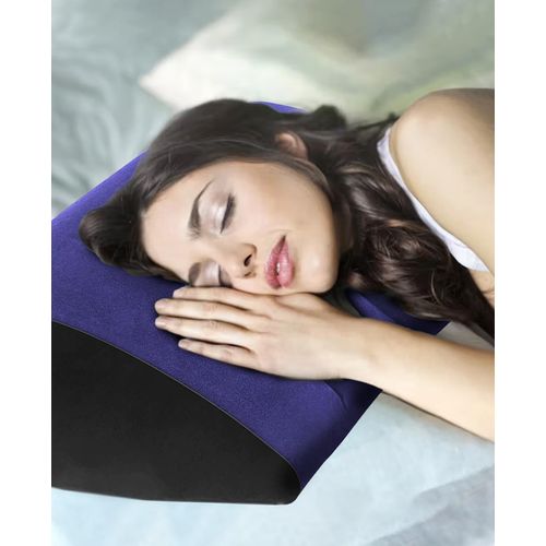 WHZHAOCAI Portable Wedge Pillow Inflatable Cushion - Body Positioners for Legs and Back Support for Sleeping,Reading and Rest,Use in Bed, Travel, Camping Or Office，Fast Inflating Deflation
