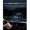 Car HUD Head Up Display OBD2 GPS Overspeed Warning System Projector Windshield