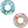 Bestway Tropical Palms 36237 Swim Ring 119 cm Assorted Colours
