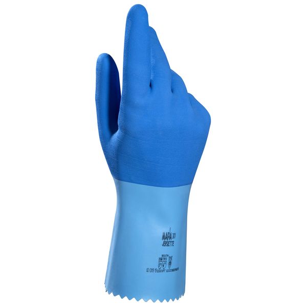 MAPA4-2518-03 Jersette 301 L High Grip Chemical Resistant Gloves