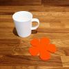 Super Cool Creations Coasters - Daisy Shaped - Orange - 4 Set