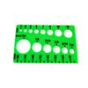 Bolt Diameter measuring tool handy credit card size