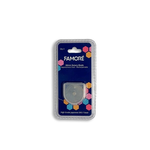 Famore Replacement Blades-28mm-2 Pack
