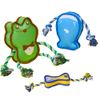 WINIZ Durable Dog Toy – Interactive Chew Toy – Multiple Styles & Sizes Frog L