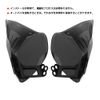 Gorgeri Motorcycle Handguard (Black) Windproof Cold Protection Handlebar Protector Knuckle Guard