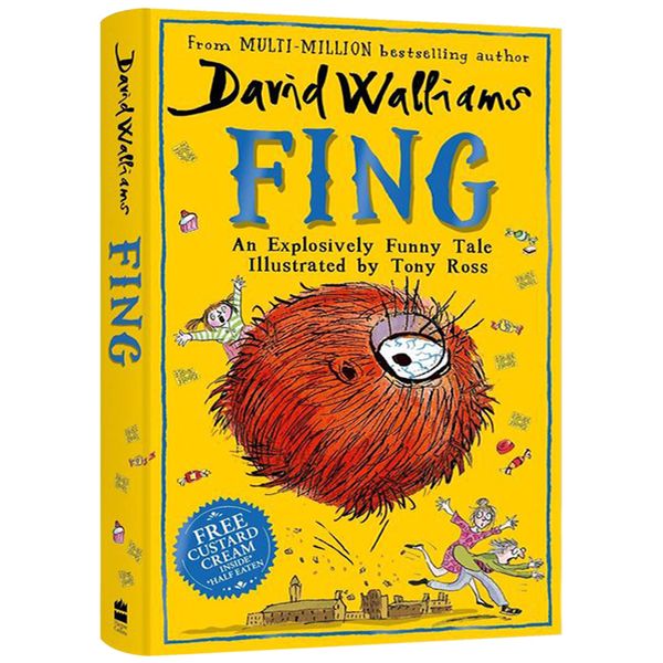 毛球怪 英文原版 David Walliams新作 Fing 大卫少年幽默小说系列