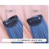 Beauty Player Wig, One-Touch Color Extensions, Kids, Set of 10, Hair Clip, Hair Brush, Easy to Wear, Clip Type, Wig, Hair Removal, Heat Resistant, For Daily Life, Cheer, Dance, Recitals, Parties, Fashion, Costume