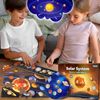 JOPSHEEN Science Experiments Solar System Kit for Kids Planet Puzzle Toys Learning Activities