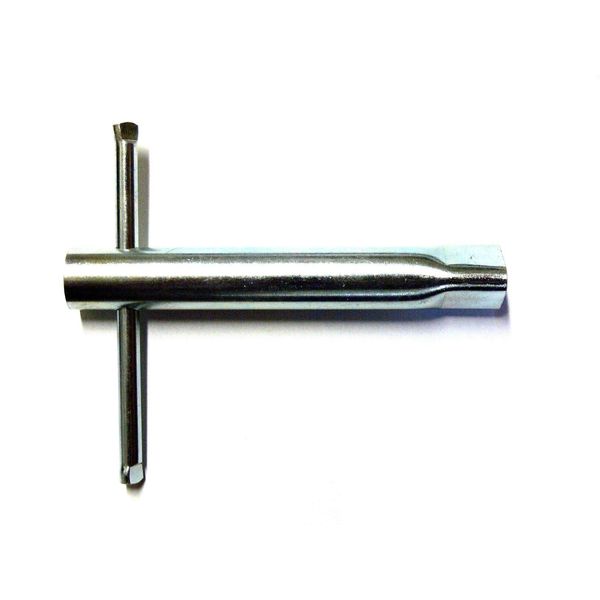 Jürgens Shop Post Key Triangular 17 mm DIN 3223, for M12 DIN 22424, Triangular Key, Mandrel Key