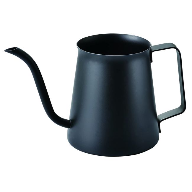 HARIO KDK-500-MB Mini Drip Kettle, Kasuya Model, Practical Capacity: 16.9 fl oz (500 ml), Stainless Steel