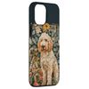 iPhone 15 Plus Goldendoodle William Morris Tapestry Style Case