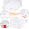 New brothread 3 Layers Stackable Clear Storage Box/Organizer for Holding 60 Spools Home Embroidery & Sewing Thread (Spool Size Requirement: Height≤2.2"/5.6CM; Width≤1.69"/4.3CM)