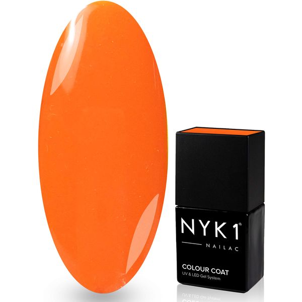 NYK1 NAILAC - PASSION FRUIT - Professional Gel Nail Polish - UV and LED Drying - Quick Soak Off Gel Polish 10ml - Over 100 Gel Nail Polish Nailac Colours to Choose From!