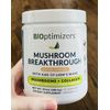 BiOptimizers Mushroom Breakthrough Salted Caramel 10.1 OZ 15 Servings Exp 07/26