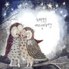 ALEX CLARK Owl Starlight Anniversary Foil Card