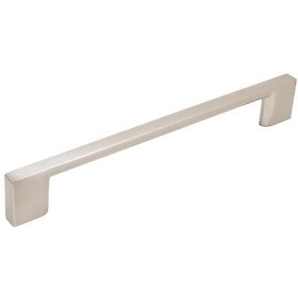 Jetstream Cabinet Pull, 160 Millimeters, Satin Nickel by Stone Harbor Hardware