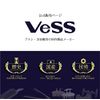VESS AC-400 Mesh Comb, Men's, Coarse, Pomade, Barber Style