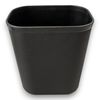Robert Scott 12 Litre Rectangular Plastic Waste Bin (Black)