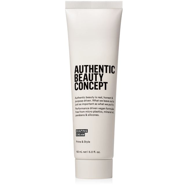 Authentic Beauty Concept Shaping Cream | Medium Hold Styling Cream | Defines Natural Textures | All Hair Types | Silicone-free & Cruelty-free | 5 fl. oz.