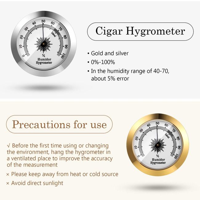 Hygrometer Analog Hygrometer Mechanical Round Hygrometer Humidity